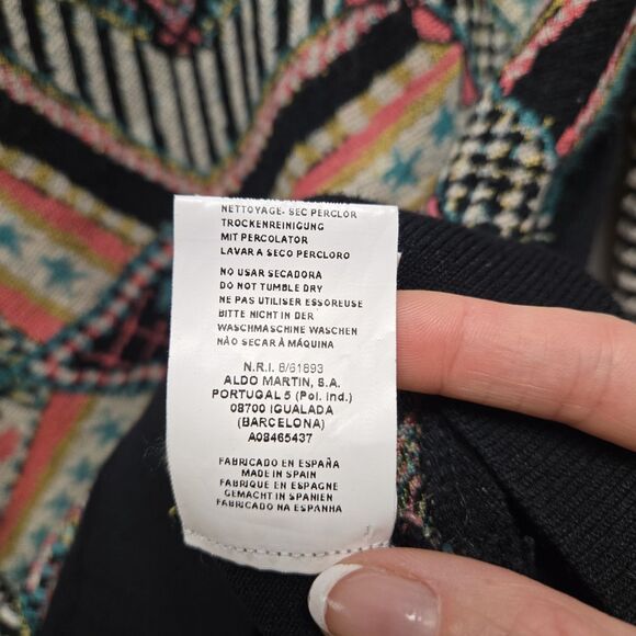 AldoMartins Anthropologie Teodora Abstract Pullover Sweater sz XS Artsy Tribal - Picture 9 of 11